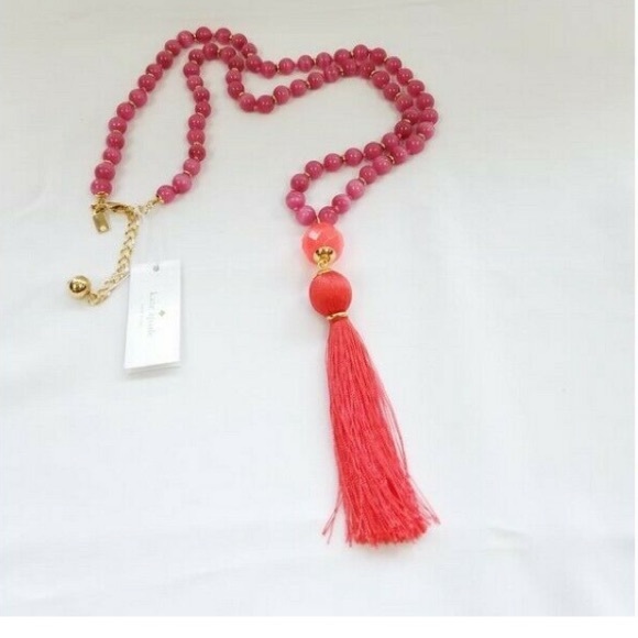 Kate Spade Pink Swing of Thing Necklace NWT - Picture 4 of 8